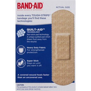 Band-aid Tough Strips Regular 20 Pack