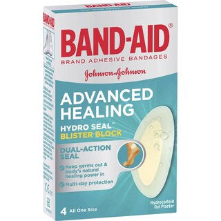 Band-aid Advanced Healing Hydro Seal Blister Block 4 Pack