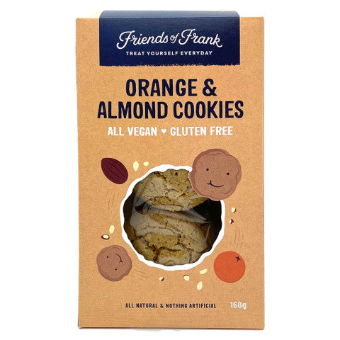 Friends of Frank Orange and Almond Cookies 160g