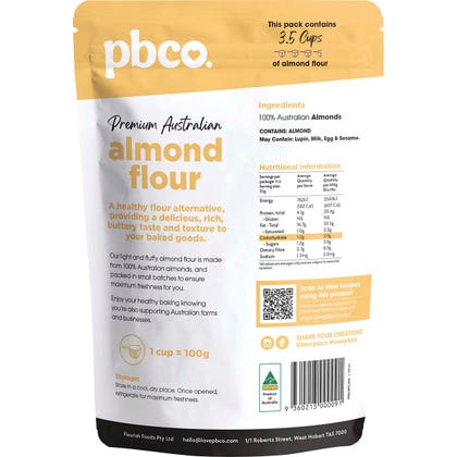 Almond Flour Premium Australian 350g