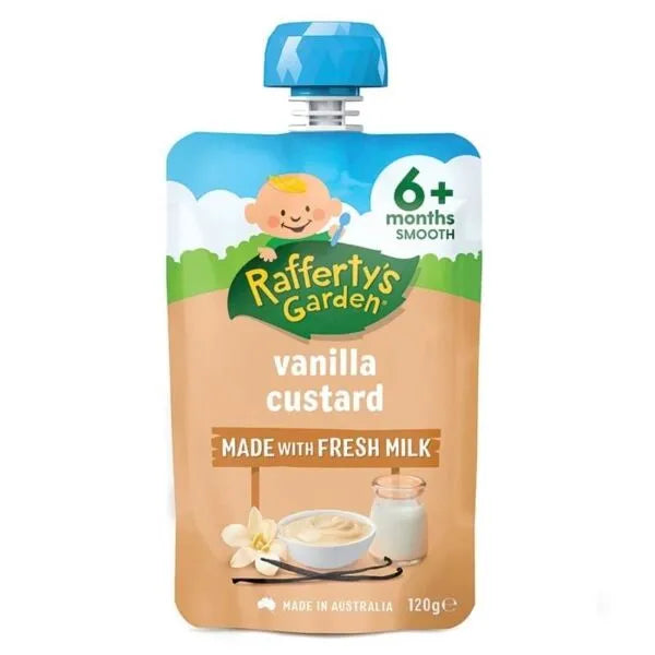 Rafferty's Garden vanilla custard 120g