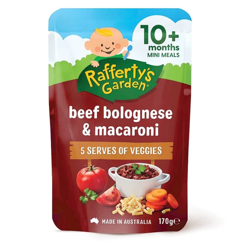 Rafferty's Garden beef bolognese & macaroni mini meal 170g