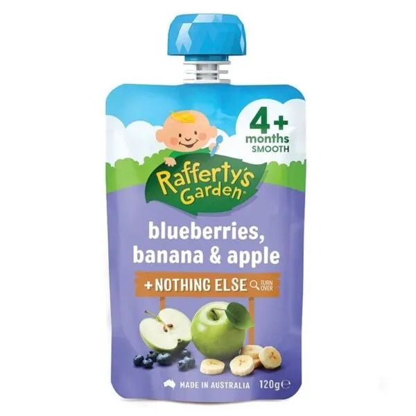 Rafferty's Garden blueberries, banana & apple 120g