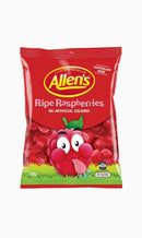 Allen's Ripe Raspberries Lolly Bag 190g
