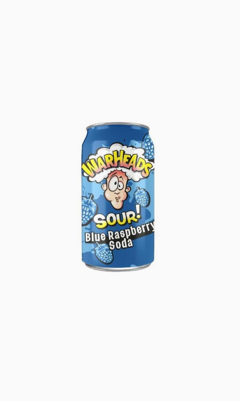 Warheads Blue Raspberry Sour Soda 355ml