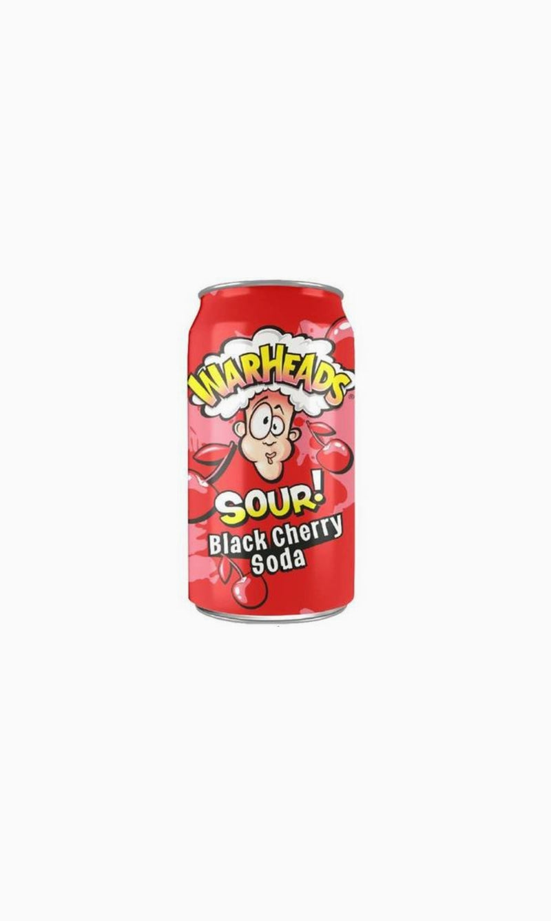 Warheads Black Cherry Sour Soda 355ml