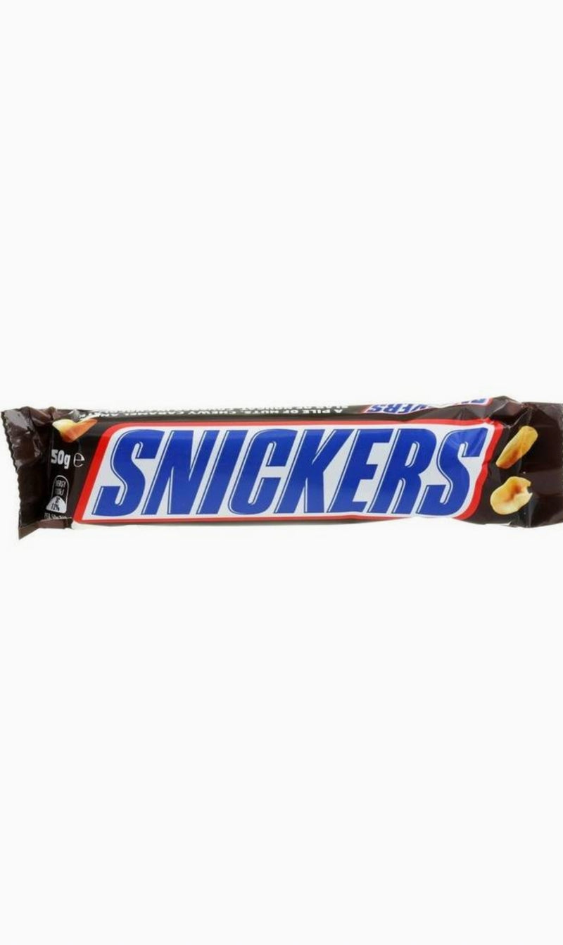 Snickers Chocolate Bar 50g