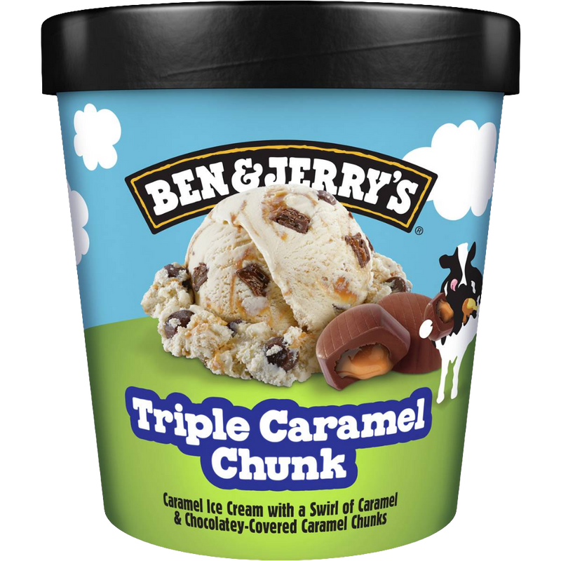 Ben & Jerry's Triple Caramel Chunk 458mL