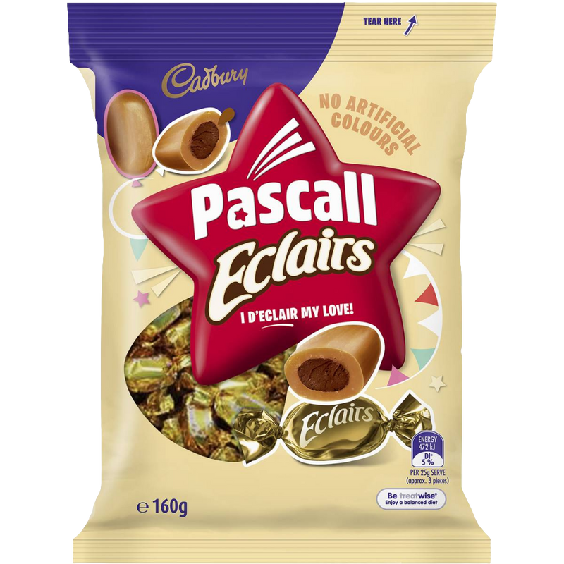 Cadbury Pascall Eclairs 160g