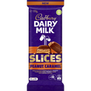 Cadbury Dairy Milk Slices Peanut Caramel 170g