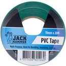 Jack Hammer Pvc Tape 19mm X 20m Each