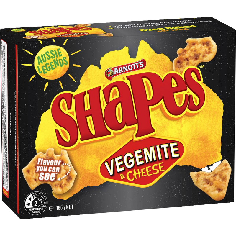 Arnotts Shapes Vegemite & Cheese