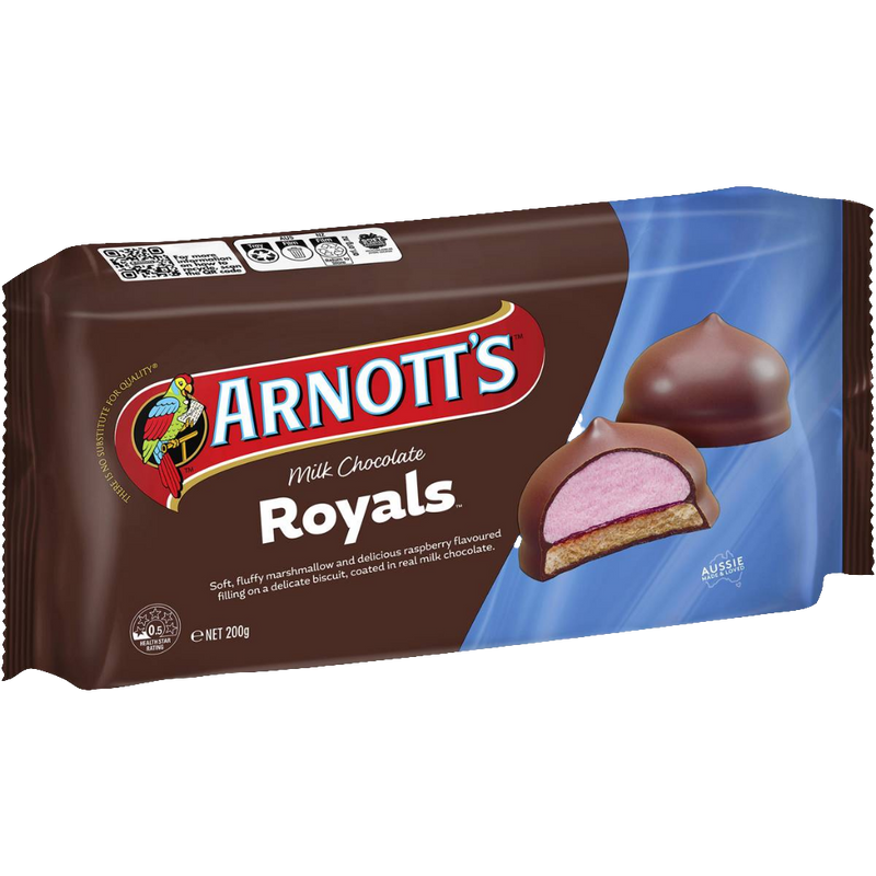 Arnott's Milk Chocolate Royals 200g