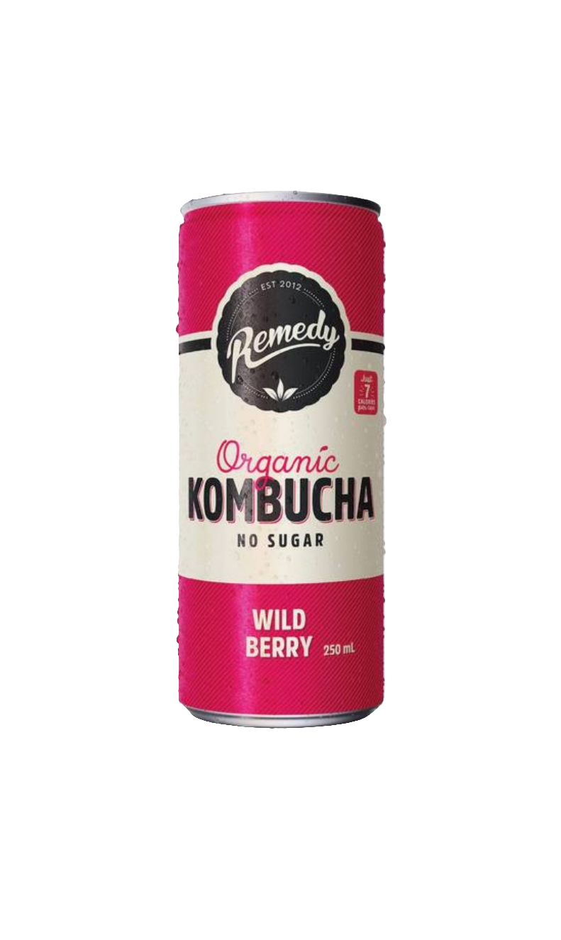 Remedy Kombucha Wild Berry 250ml