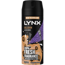 LYNX Deodorant Body Spray Collision Leather & Cookies 165ml