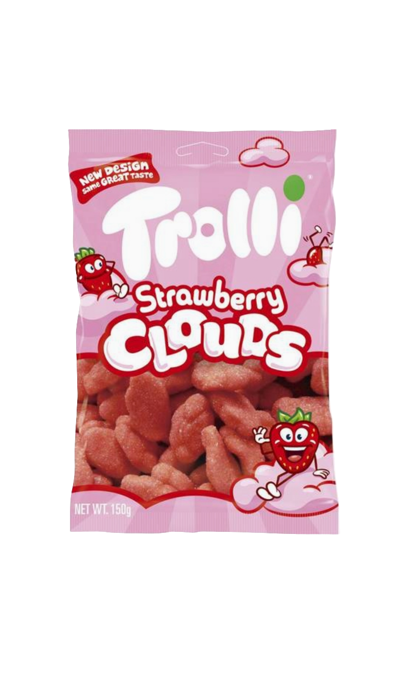 Trolli Strawberry Clouds 150g