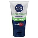 Nivea Men Clear Effect Acne Defense Face Wash Cleanser Scrub 100ml