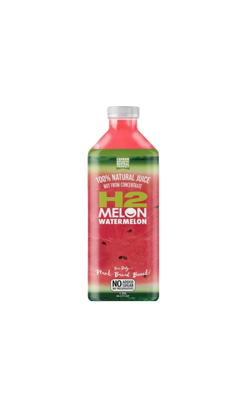 H2 100% Watermelon Water 1.25L