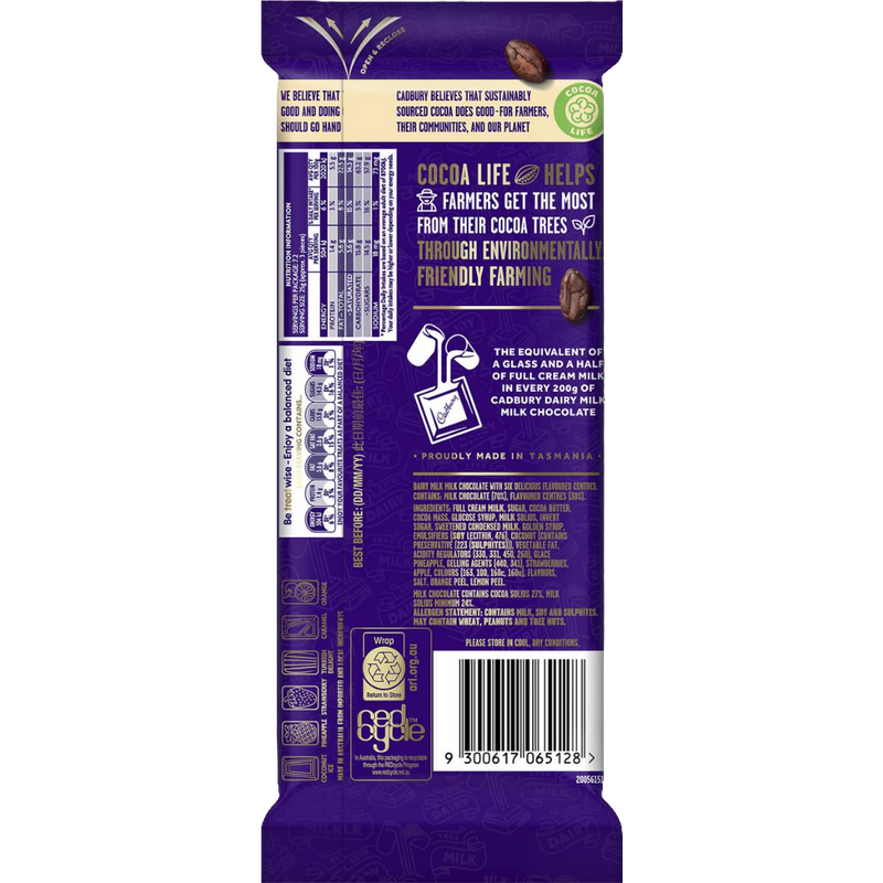 Cadbury Dairy Milk Snack 180g