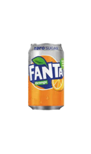 Fanta Orange Zero Sugar 375ml