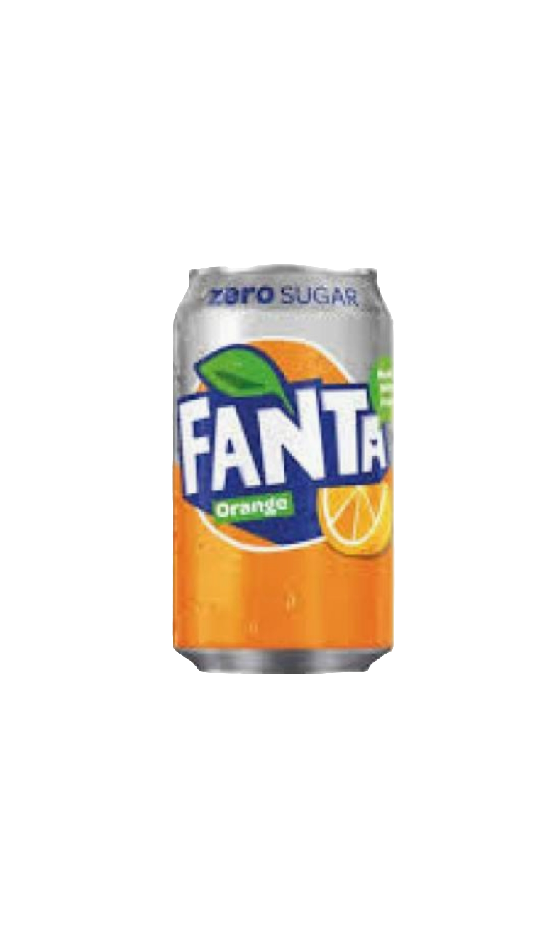 Fanta Orange Zero Sugar 375ml