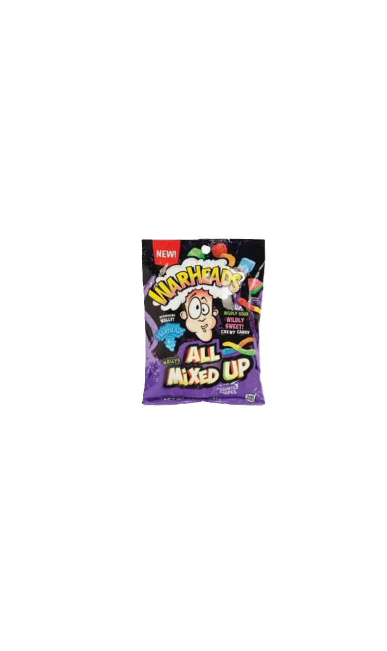 Warheads All Mixed Up Sour Chewy Candy 45g