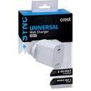 Crest Universal Wall Charger USB- C Each