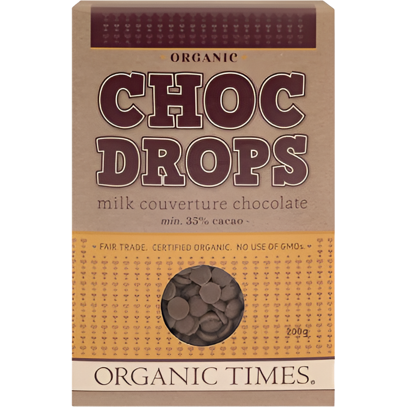 Choc Drops Milk Couverture Drops 200g