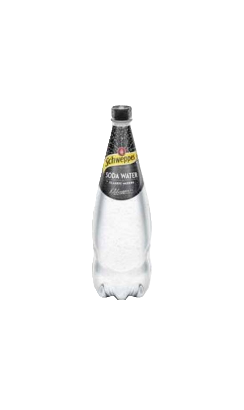 Schweppes Soda Water 1.1 L