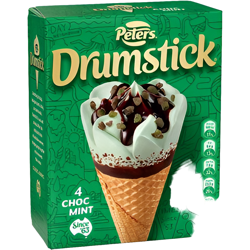 Peter's Drumstick Peppermint 4 pack