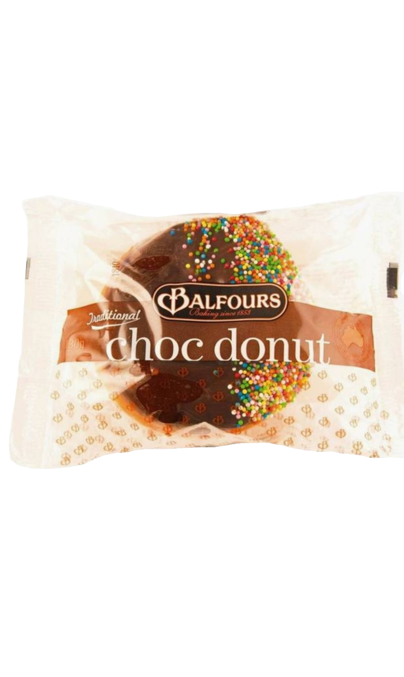 Balfours Chocolate Iced Donut 130g