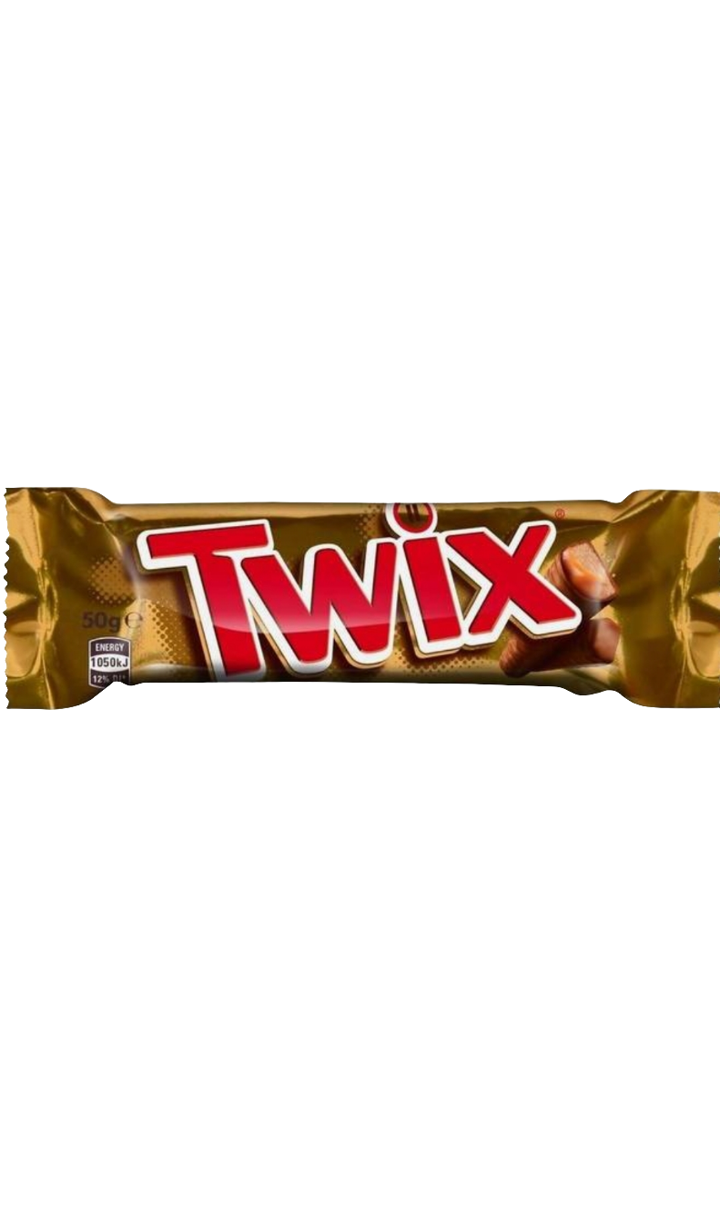 Twix Chocolate Bar 50g