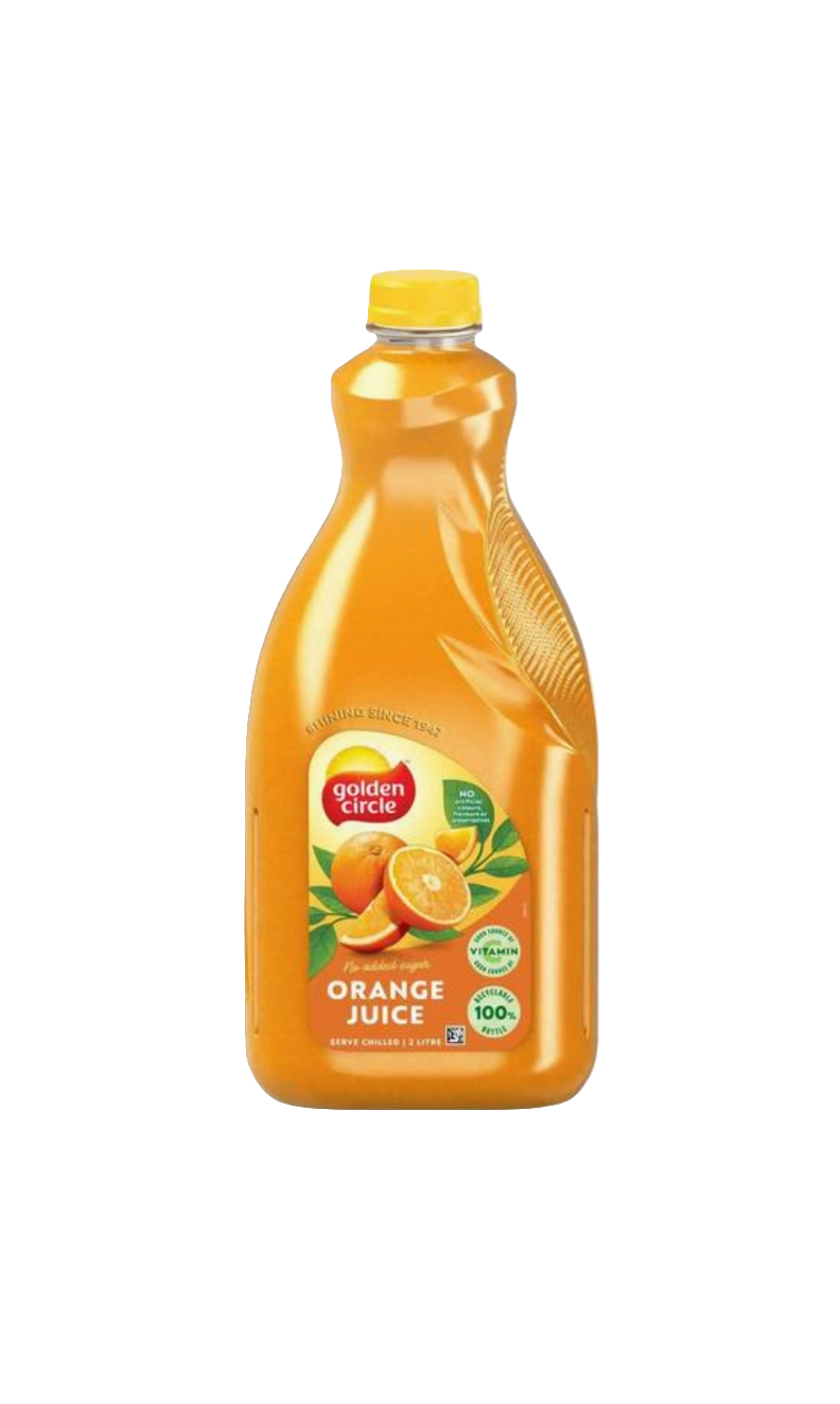 Golden Circle Orange Juice 2L