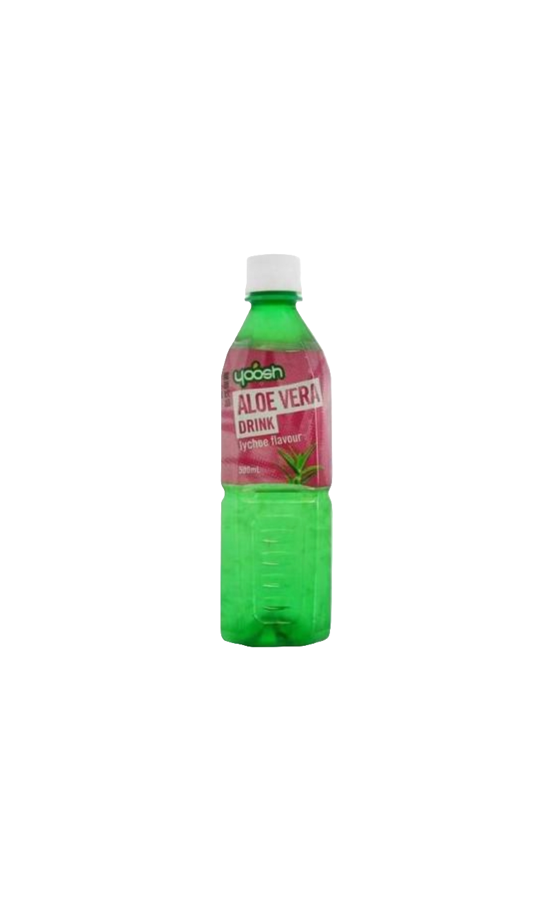 Yoosh Aloe Vera Lychee Drink 500ml