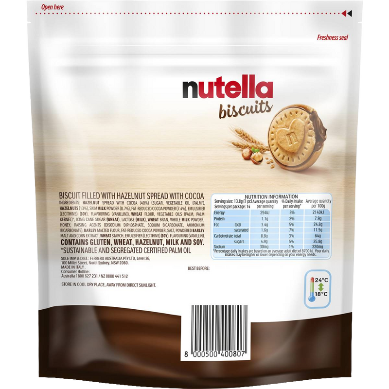 Nutella Biscuits 193g