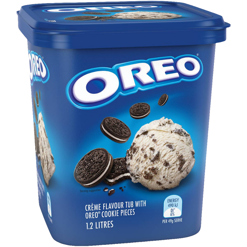 Oreo Ice Cream Tub 1.2L