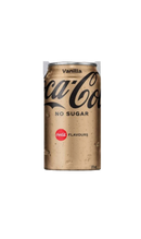 Coke Vanilla Zero Sugar 375ml