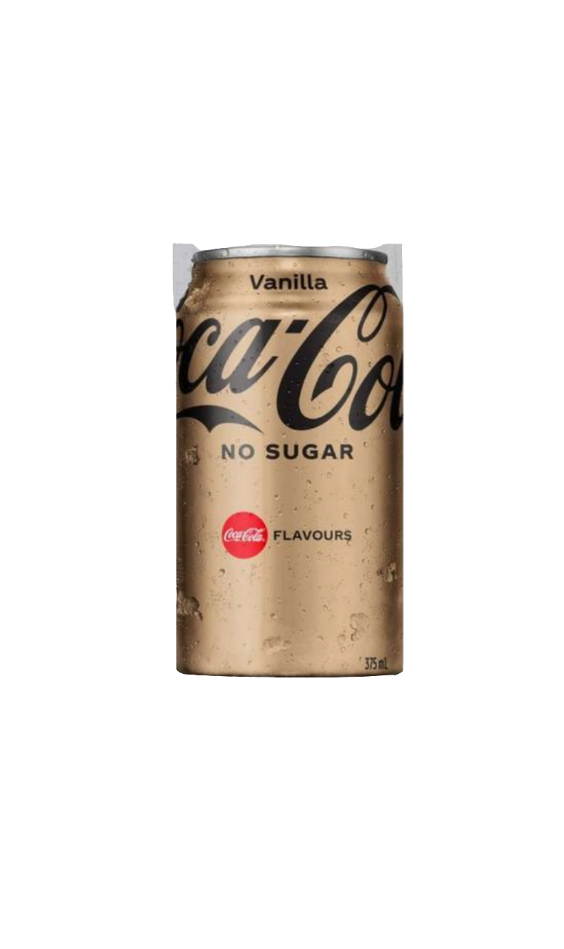 Coke Vanilla Zero Sugar 375ml