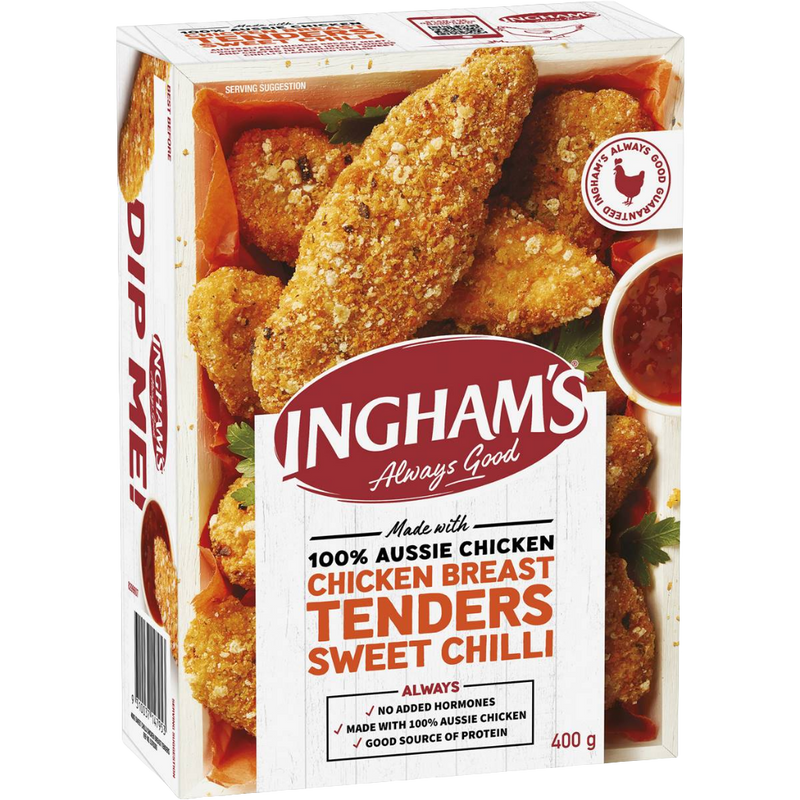 Ingham's Chicken Breast Tenders Sweet Chilli 400g