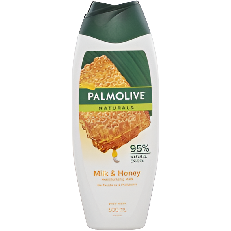 Palmolive Body Wash Shower Gel Naturals Milk & Honey 500ml