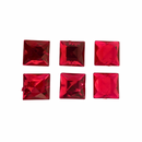 6pc Square Colour Embellishments