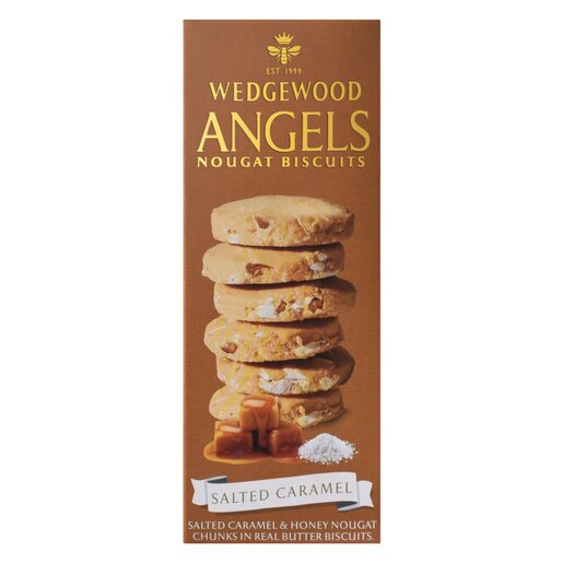 Walters Angels Nougat Salted Caramel Biscuits 150g