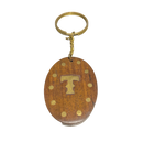 Letter ‘T’ Wooden Elephant Keyring