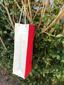 Canvas Red Wine Bag