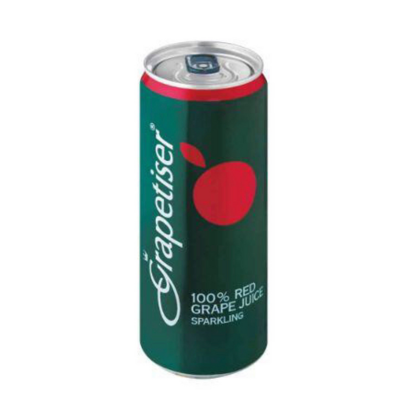 Grapetiser Sparkling Red Grape Juice 330ml x 6