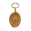Letter ‘A’ Wooden Elephant Keyring